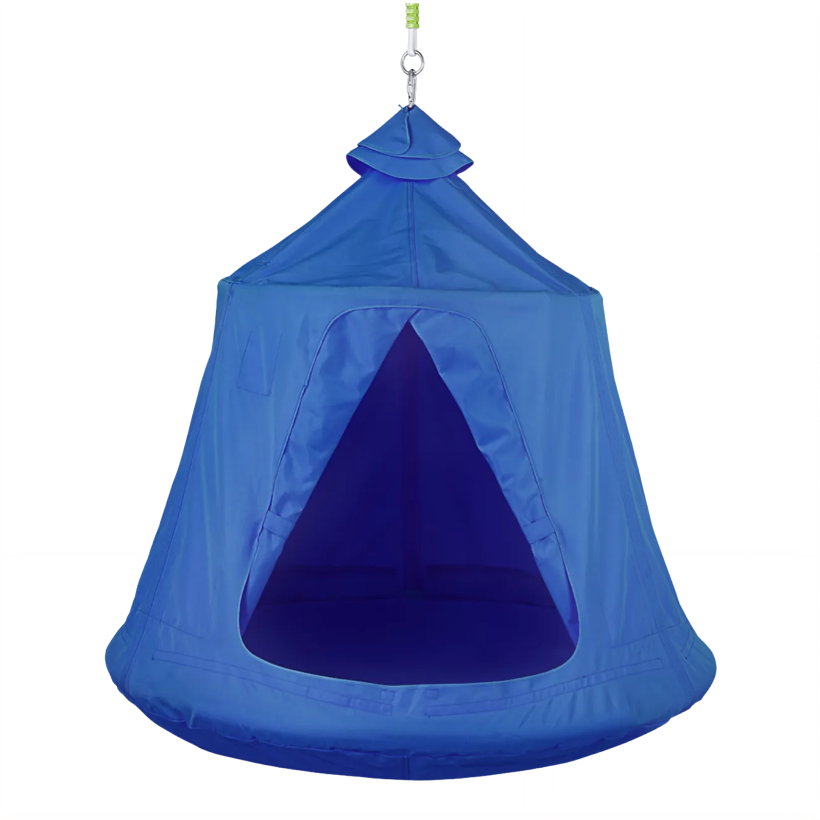 TLSUNNY Hanging Tree Tent, Hanging Chair Swing Tent Set, Waterproof Tree Ceiling Pod, W/ Lights String, Max Capacity 330 lbs