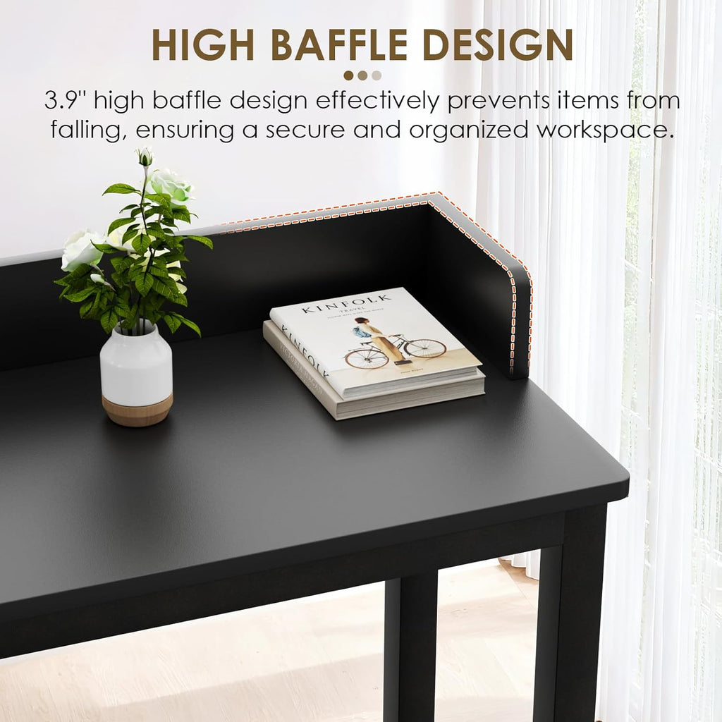 TLSUNNY Rolling Overbed Table for Queen/Full Size Bed, 70.8" Mobile Computer Desk for Hospital Bed & Home Office