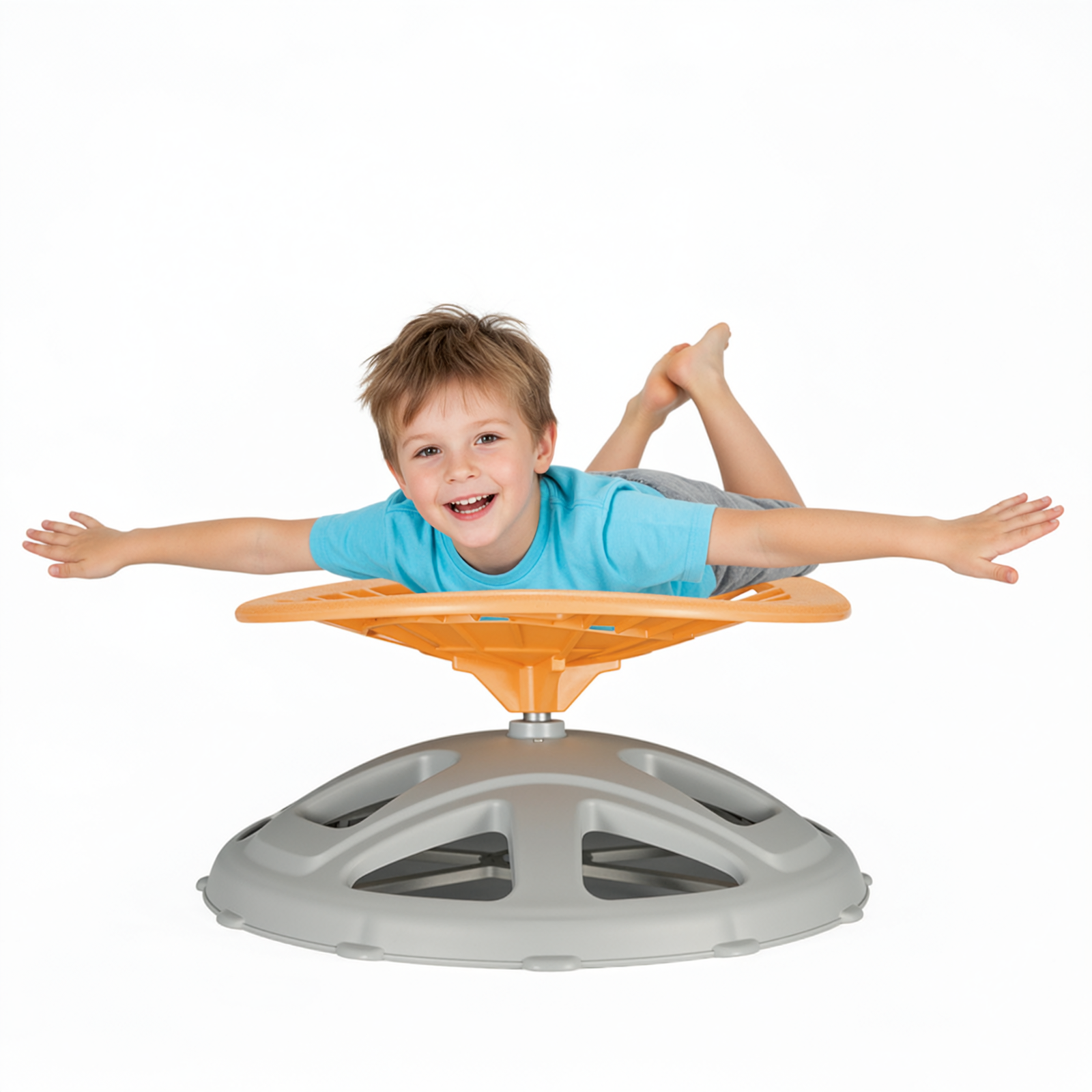 TLSUNNY Spinning Chair for Autistic,360° Swivel Sensory Seat for Teens with ADHD/Autism, Balance Training