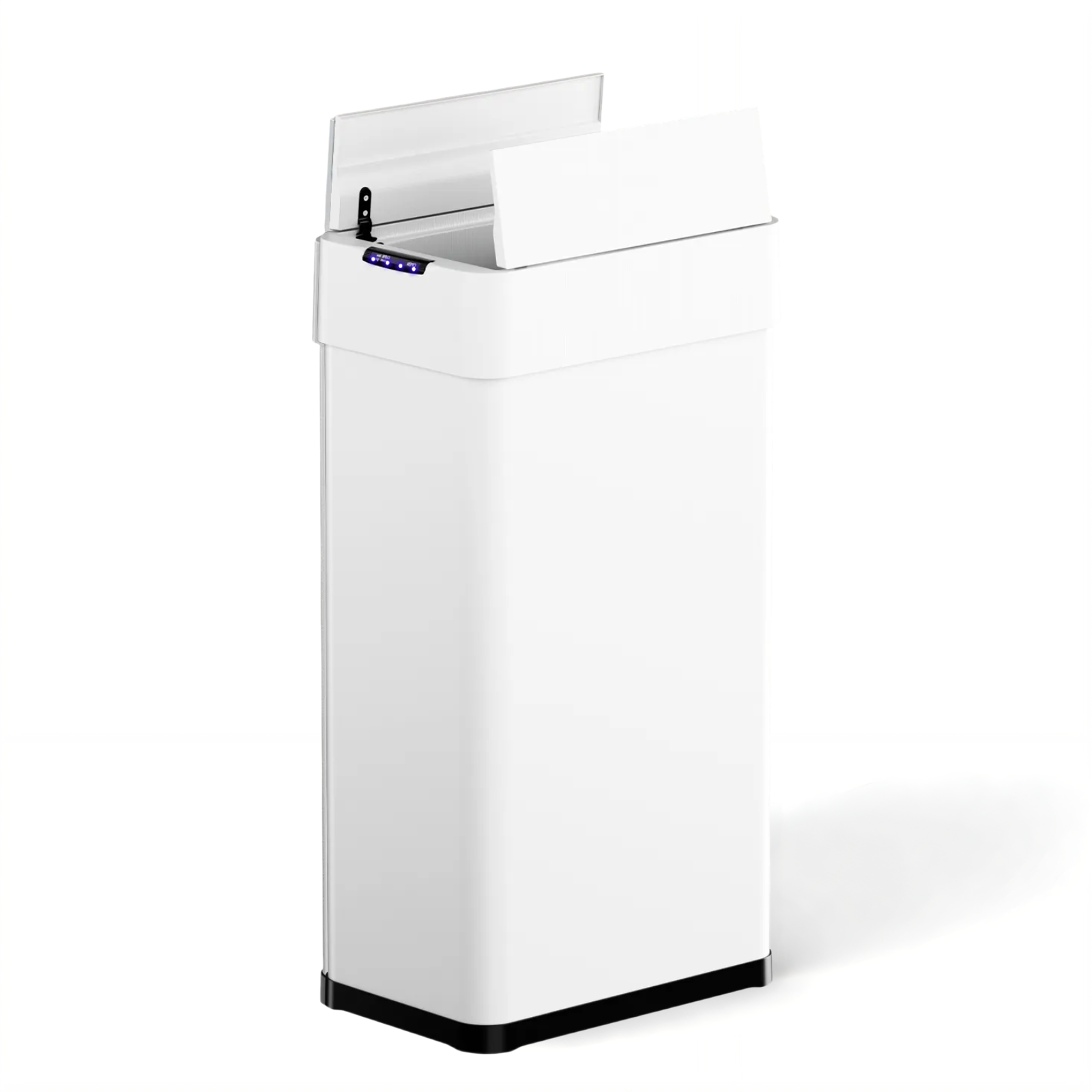 TLSUNNY 13.2/16/18.5/21.1 Gal Automatic Stainless Steel Trash Can, Motion Sensor Kitchen Garbage Can with Soft-Close, Wings-Open Touchless Trash Can for Living, Dining Room