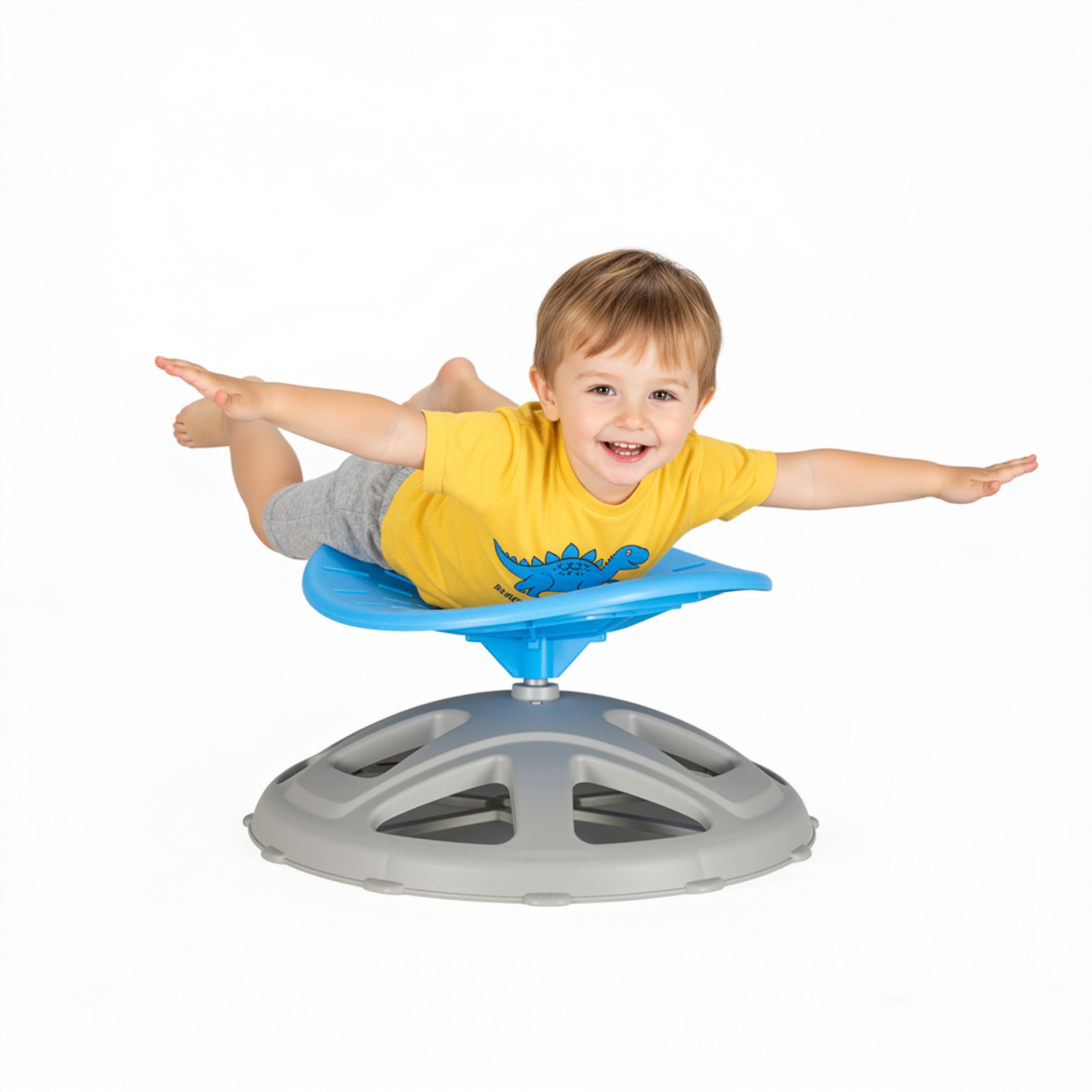 TLSUNNY Spinning Chair for Autistic,360° Swivel Sensory Seat for Teens with ADHD/Autism, Balance Training
